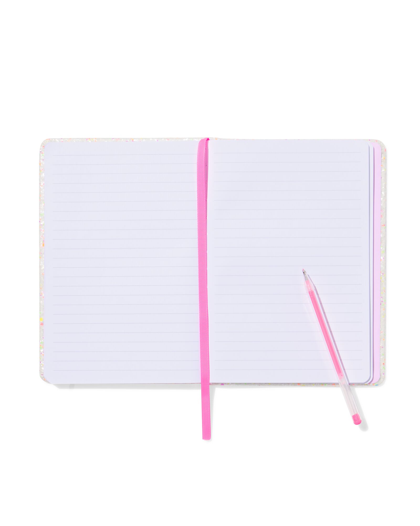 Notizbuch A5 Glitzer - 14144428 - HEMA