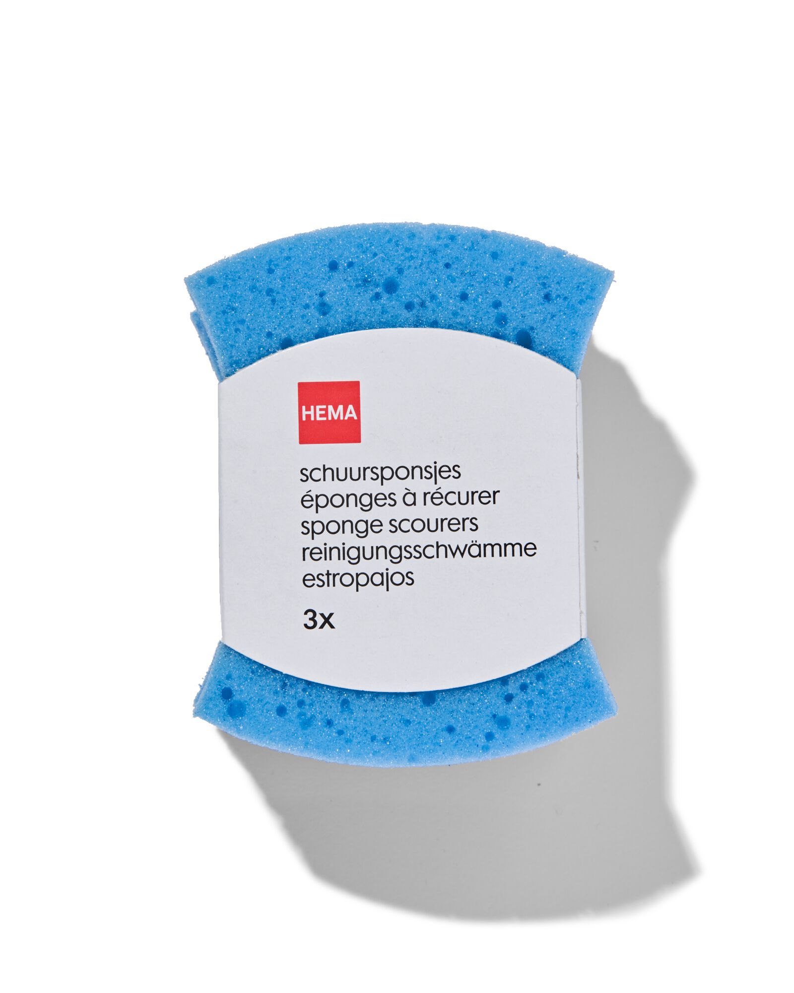 schuursponsjes krasvrij - 3 stuks - 20510132 - HEMA