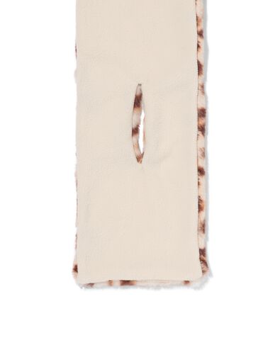 Kinderschal aus Kunstpelz mit Leopardenmuster - 16700287 - HEMA