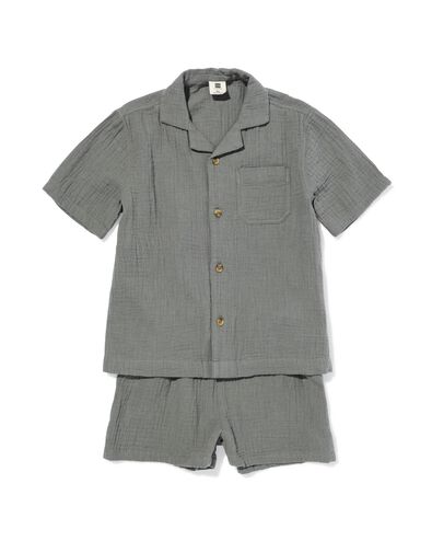 ensemble enfant coupe droite gris gris - 30716406GREY - HEMA