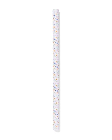 cadeaupapier 70x200cm extra sterk bloemen - 14710273 - HEMA