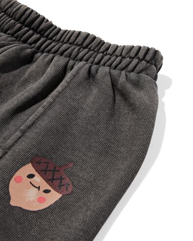 baby sweatbroek   donkergrijs - 33168670DARKGREY - HEMA