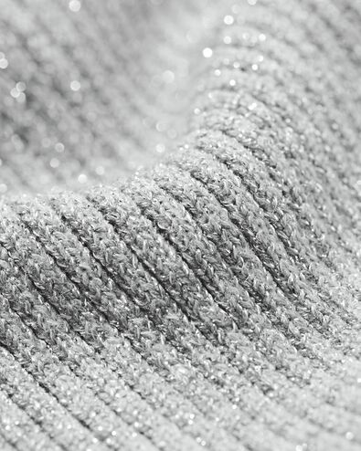 kindertrui glitter zilver zilver - 30832847SILVER - HEMA