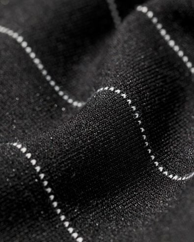 damesbroek Eva strepen zwart zwart - 36241180BLACK - HEMA