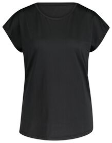 Damen-Sportshirt schwarz schwarz - 1000020392 - HEMA