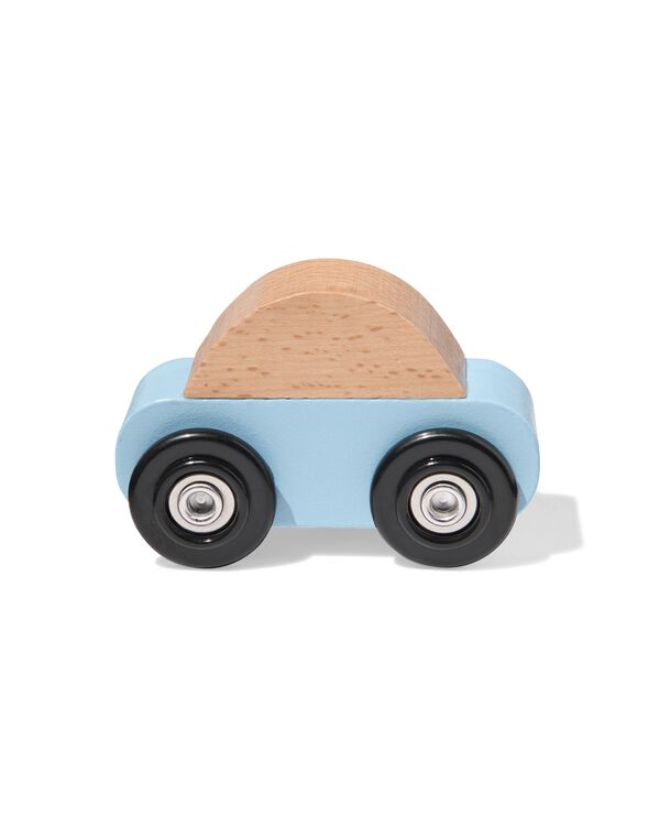 voiture 6,5x4x3cm bois - 15100366 - HEMA