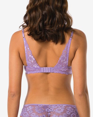 soutien-gorge push-up pr&eacute;form&eacute; avec armature violet clair 80B - 21801112 - HEMA
