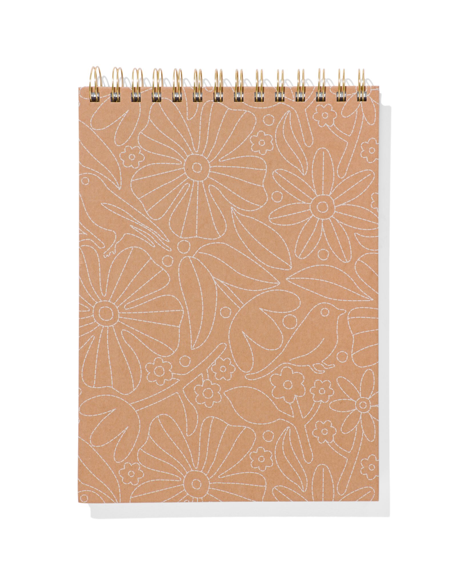 carnet &agrave; croquis avec spirale 25.4x18.6 vierge - 14170112 - HEMA