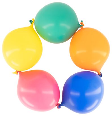 10er-Pack Girlanden-Luftballons, 25 cm - 14200306 - HEMA
