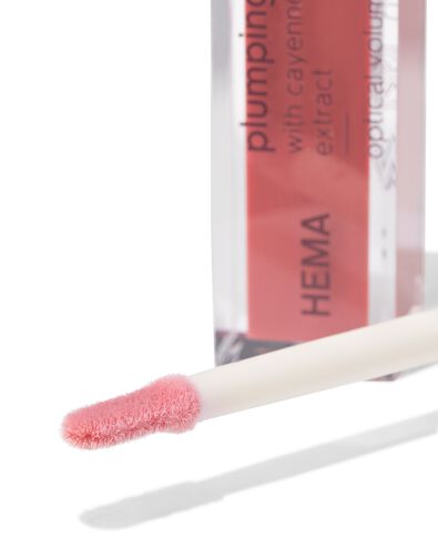 lipgloss plumping donkerroze - 11230249 - HEMA