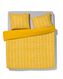 parure de couette en coton doux 200 x 200 cm jaune 200 x 200 - 5750005 - HEMA