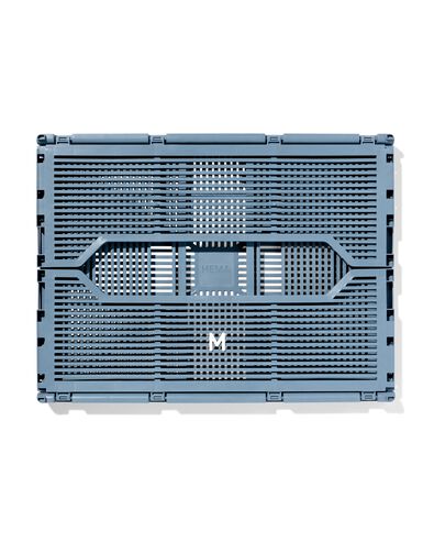 klapkrat letterbord recycled donkerblauw M  30 x 40 x 17 - 39811088 - HEMA