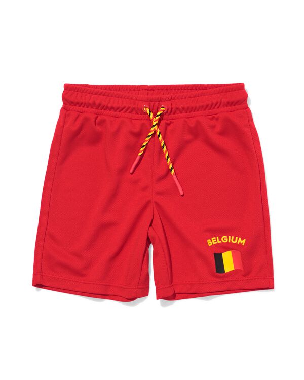 kinderbroek WK rood rood - 30601208RED - HEMA