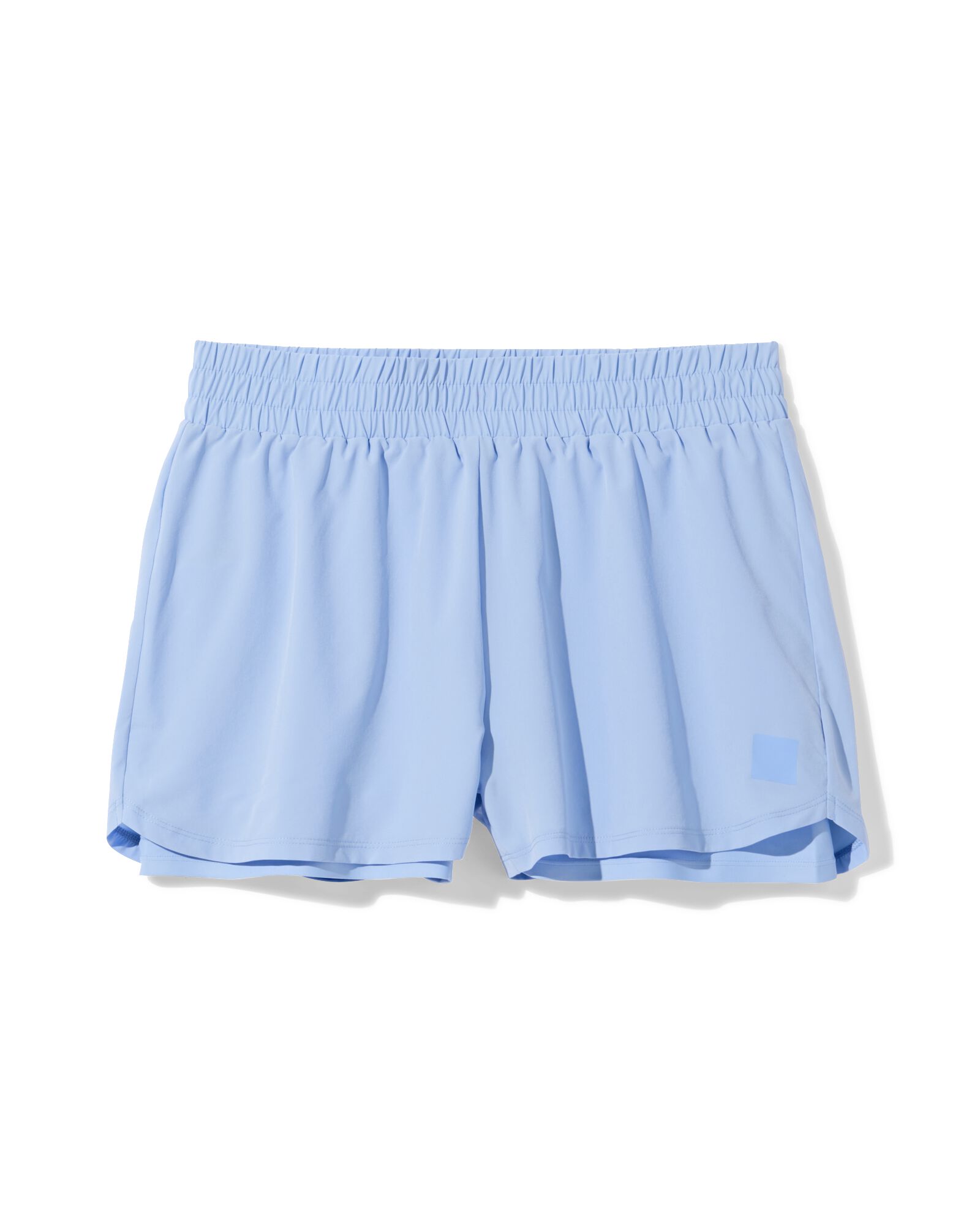 damessportbroekje lichtblauw lichtblauw - 36000479LIGHTBLUE - HEMA