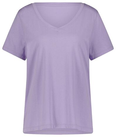 t-shirt femme Danila violet - 1000027515 - HEMA