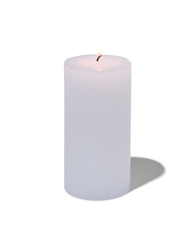 Kerzen, rustikal weiß 7 x 13 - 13500706 - HEMA