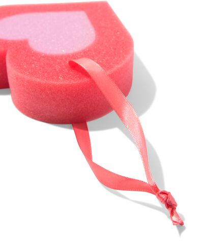 &eacute;ponge de bain c&oelig;ur - 11880074 - HEMA