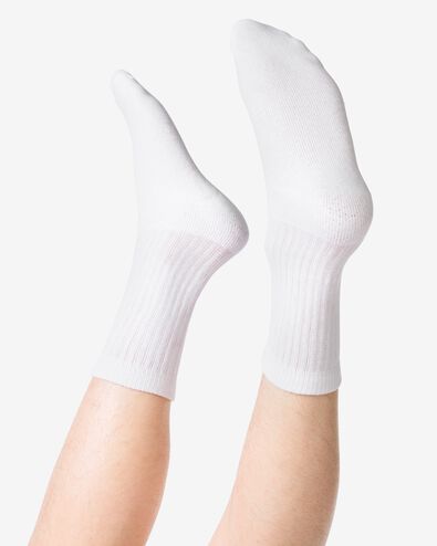 5er-Pack Herren-Sportsocken wei&szlig; wei&szlig; - 1000010434 - HEMA