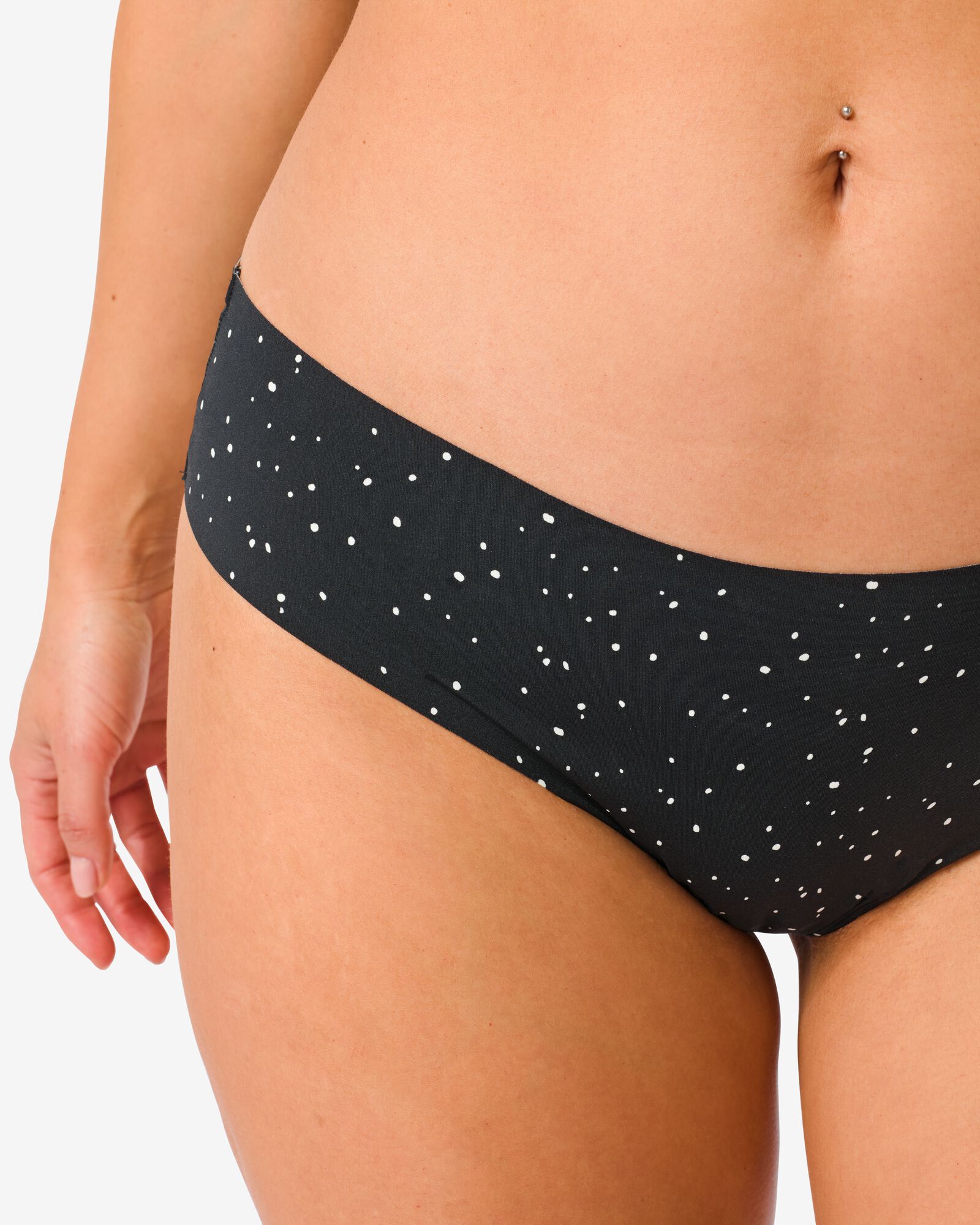 Damen-Brazilian, Mikrofaser schwarz - 1000031550 - HEMA