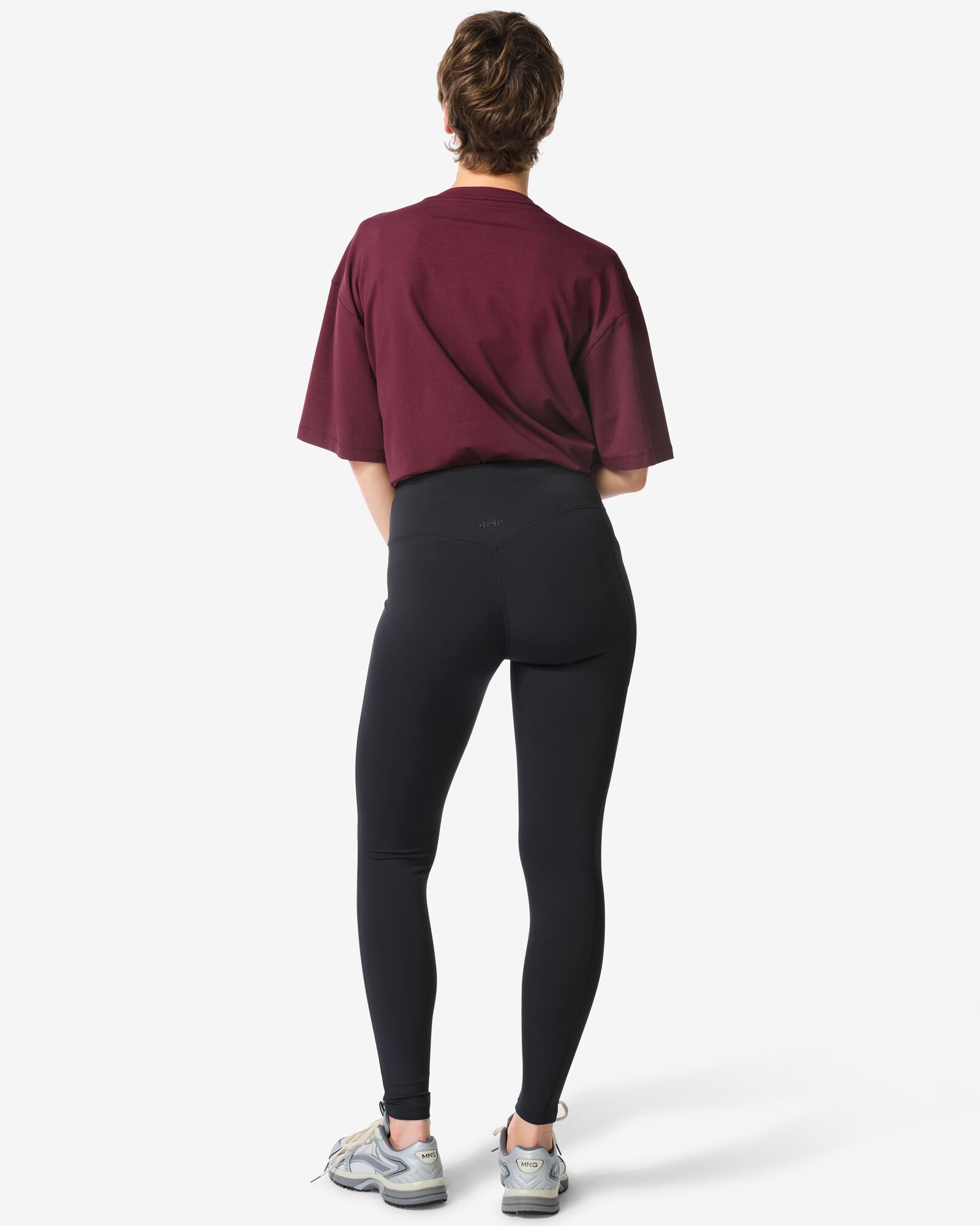 Damen-Sportleggings schwarz schwarz - 36070116BLACK - HEMA