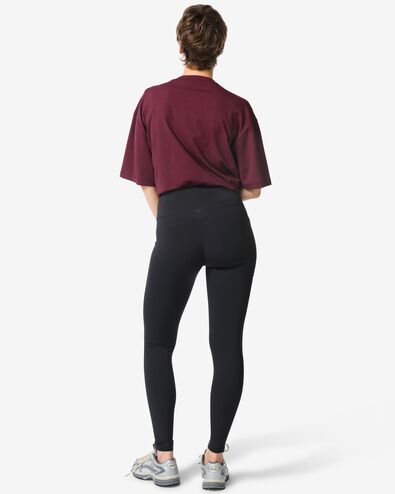 Damen-Sportleggings schwarz schwarz - 36070116BLACK - HEMA