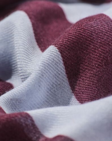 damessjaal 185x80cm voile strepen rood-blauw - 1760185 - HEMA