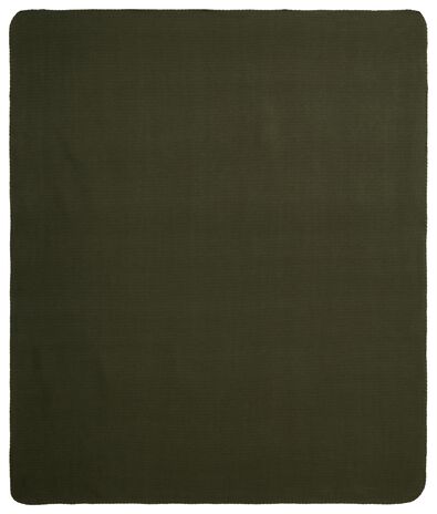 Fleecedecke, grün, 130 x 150 cm - 7322127 - HEMA