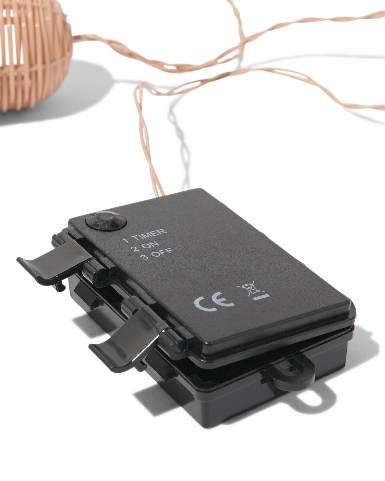 guirlande lumineuse 6,95m avec 18 abat-jour LED pour l'ext&eacute;rieur - 41822245 - HEMA