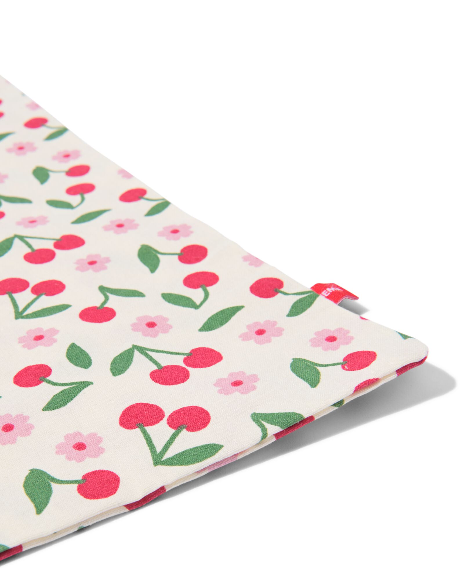 canvas tas 42x36cm oprolbaar flora - 61104521 - HEMA