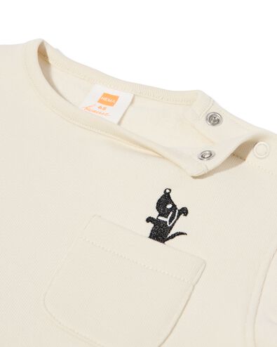 Takkie newborn trui jersey &eacute;cru &eacute;cru - 33442120ECRU - HEMA