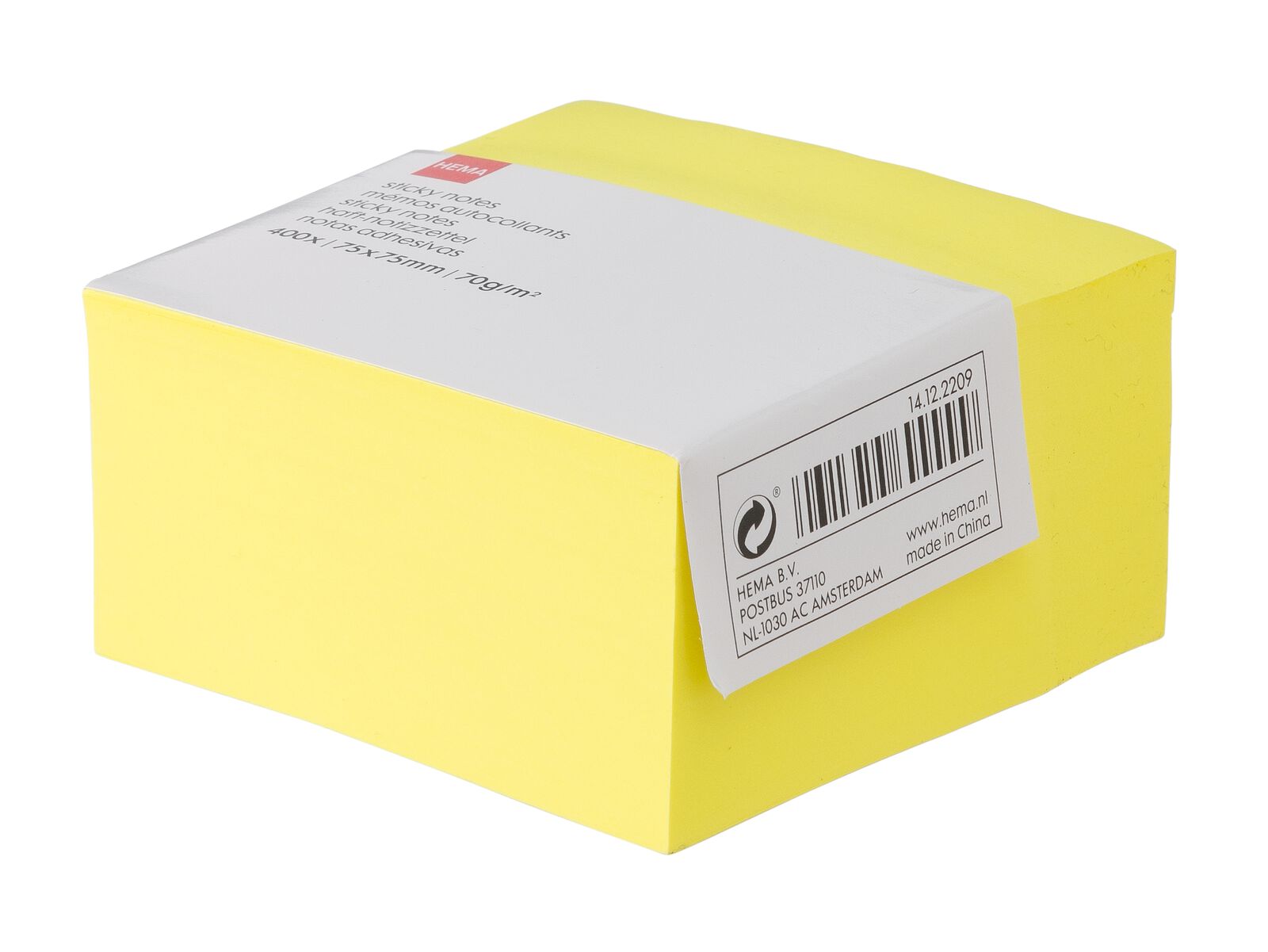 400-pak sticky notes - 14122209 - HEMA
