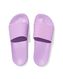 Kinder-Badeschlappen, gerippte Riemen violett violett - 18450470PURPLE - HEMA
