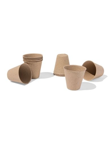 kweekpotjes ⌀8cm - 10 stuks - 41800425 - HEMA