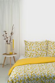 Bettwäsche, Soft Cotton, Blumen, gelb bunt bunt - 1000028517 - HEMA