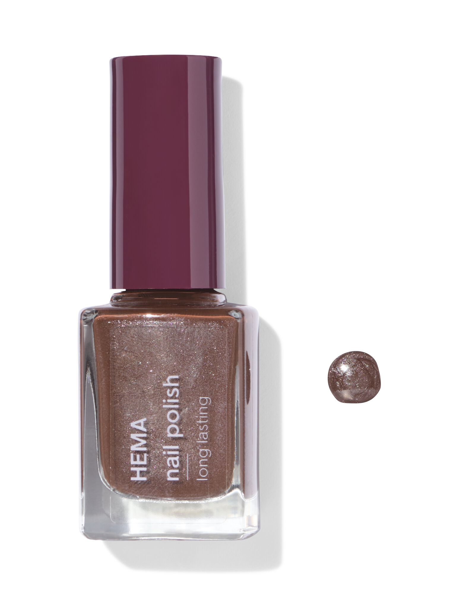 long lasting nagellak 295 chocolate mousse - 11241032 - HEMA