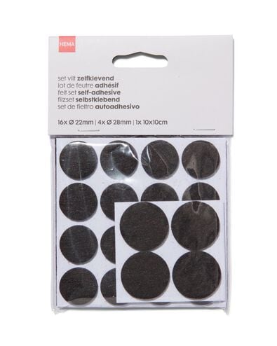 lot de feutre autocollant - 81040069 - HEMA