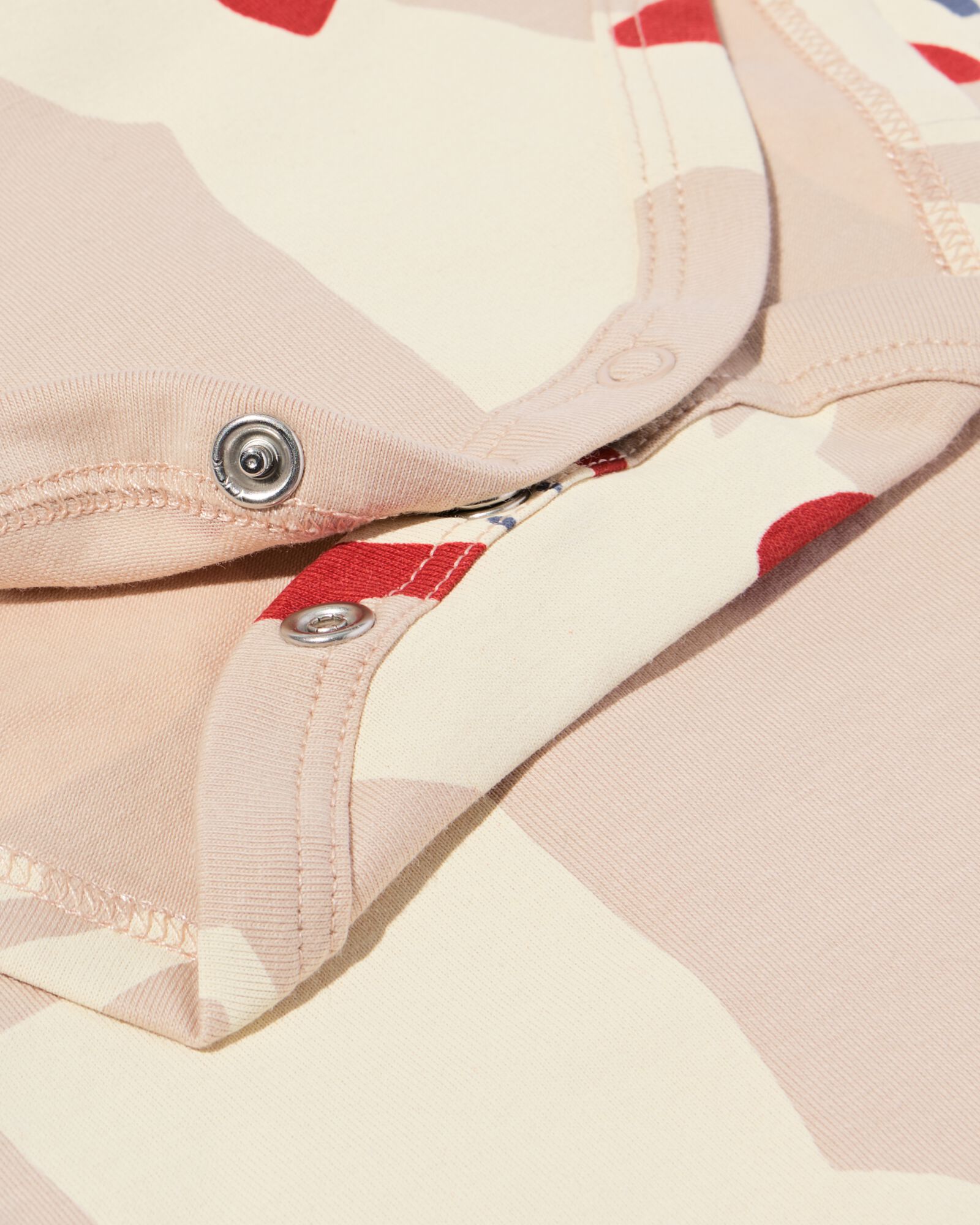 body en coton extensible beige - 33377240BEIGE - HEMA