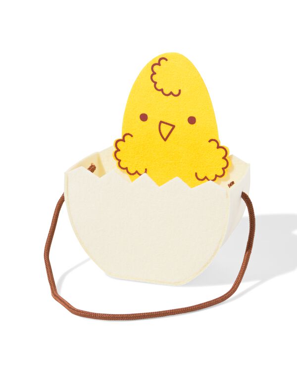 sac en feutre poussin - 25800099 - HEMA