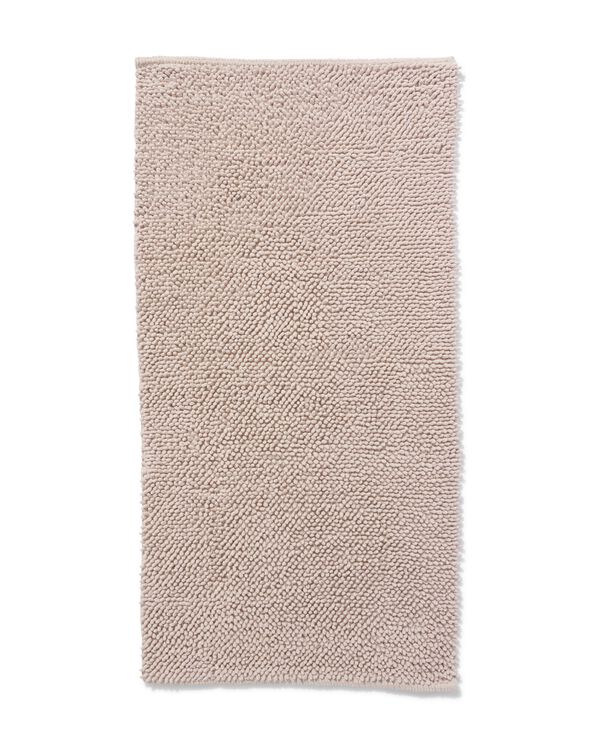 badmat 60x120cm chenille beige - 5210200 - HEMA