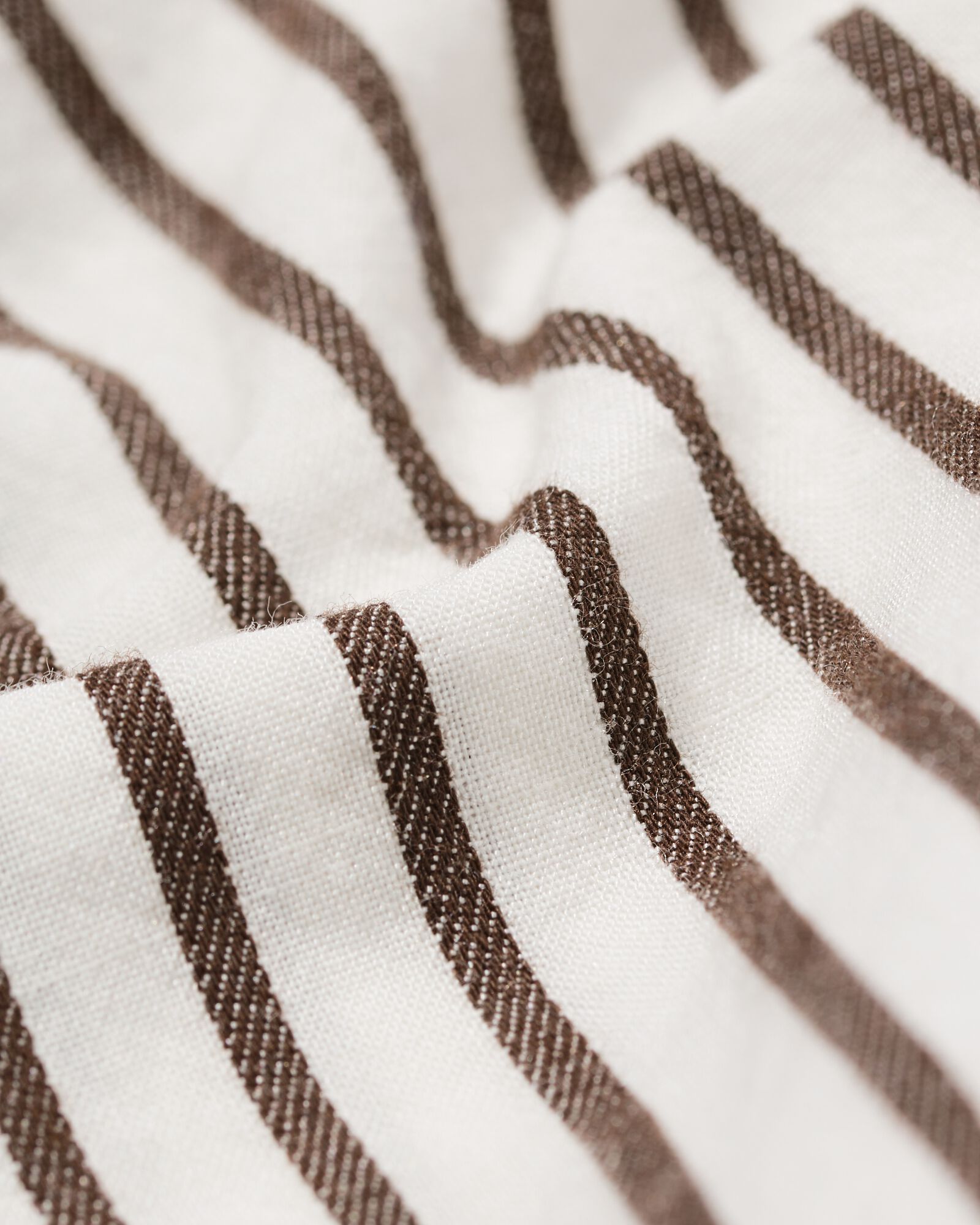 damesblouse Sally seersucker strepen wit wit - 36208850WHITE - HEMA