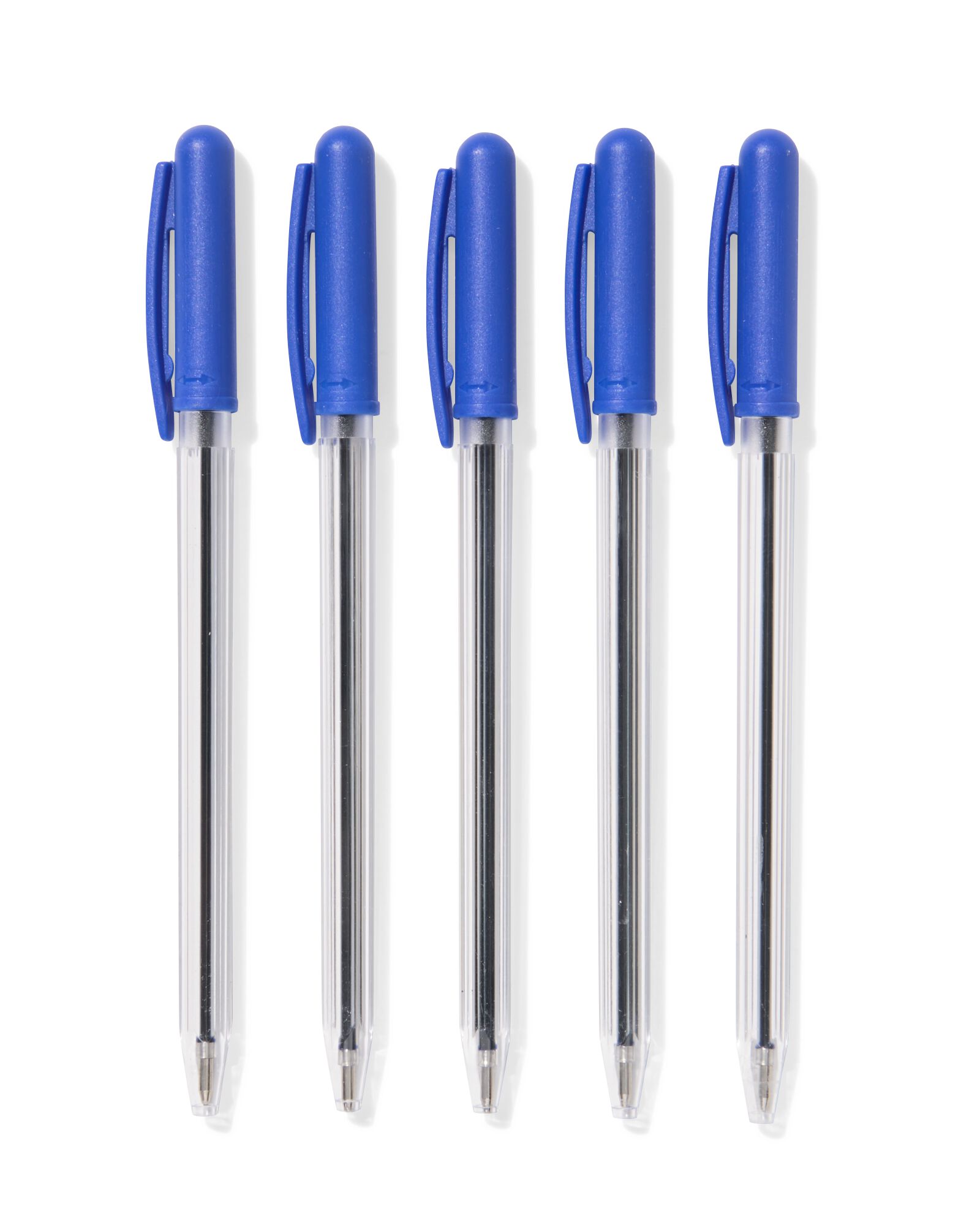 stylos bille encre bleue - 24 pi&egrave;ces - 14400618 - HEMA