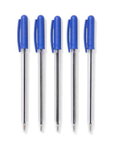 stylos bille encre bleue - 24 pi&egrave;ces - 14400618 - HEMA