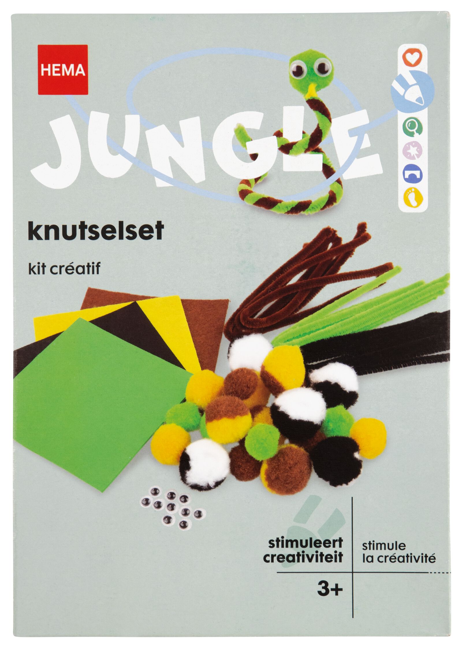 Kits de bricolage en bois animaux de la jungle