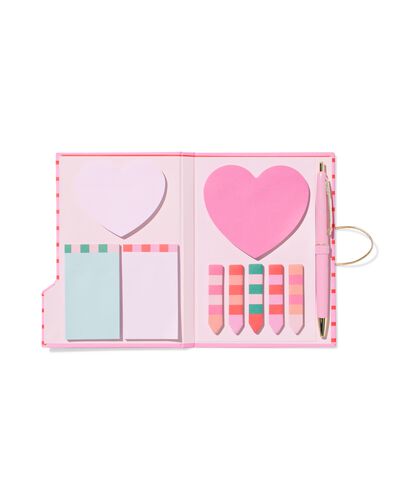 pochette de notes adh&eacute;sives 15,5 x 11,5 cm - 14100250 - HEMA