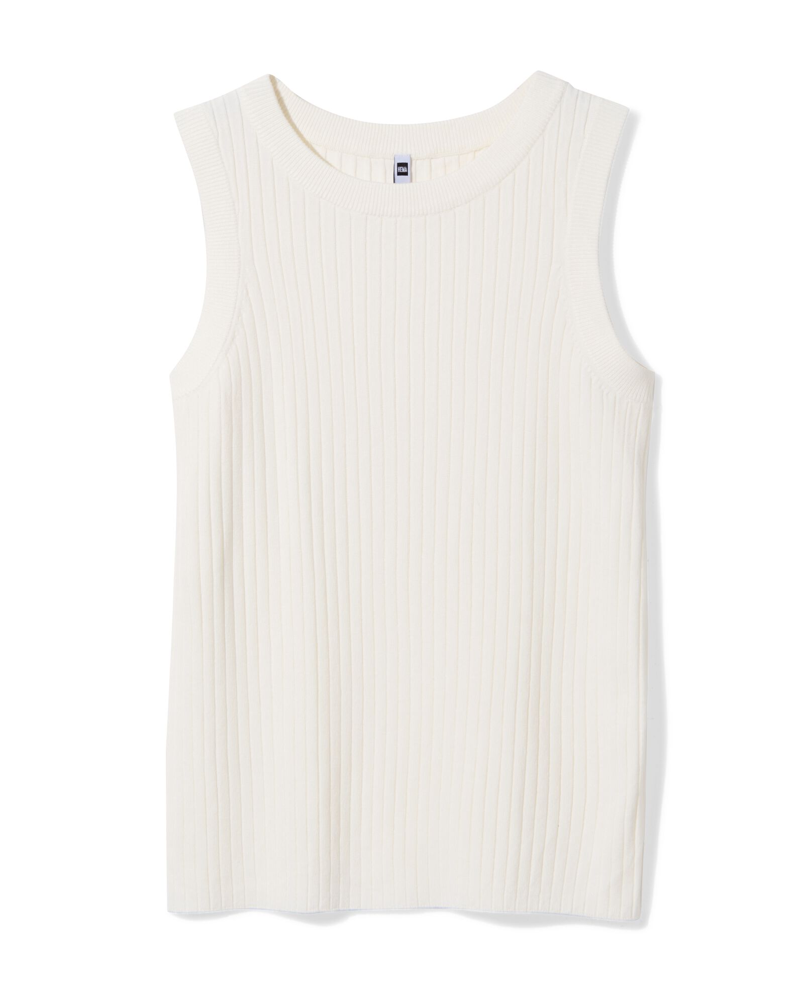 Damen-Tanktop Frida, gerippt wei&szlig; - 36258950WHITE - HEMA