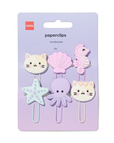 trombones pvc plage - 6 pi&egrave;ces - 14800550 - HEMA