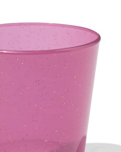 Wiederverwendbare Becher, 250 ml, Glitzer &ndash; 4 St&uuml;ck - 14250310 - HEMA