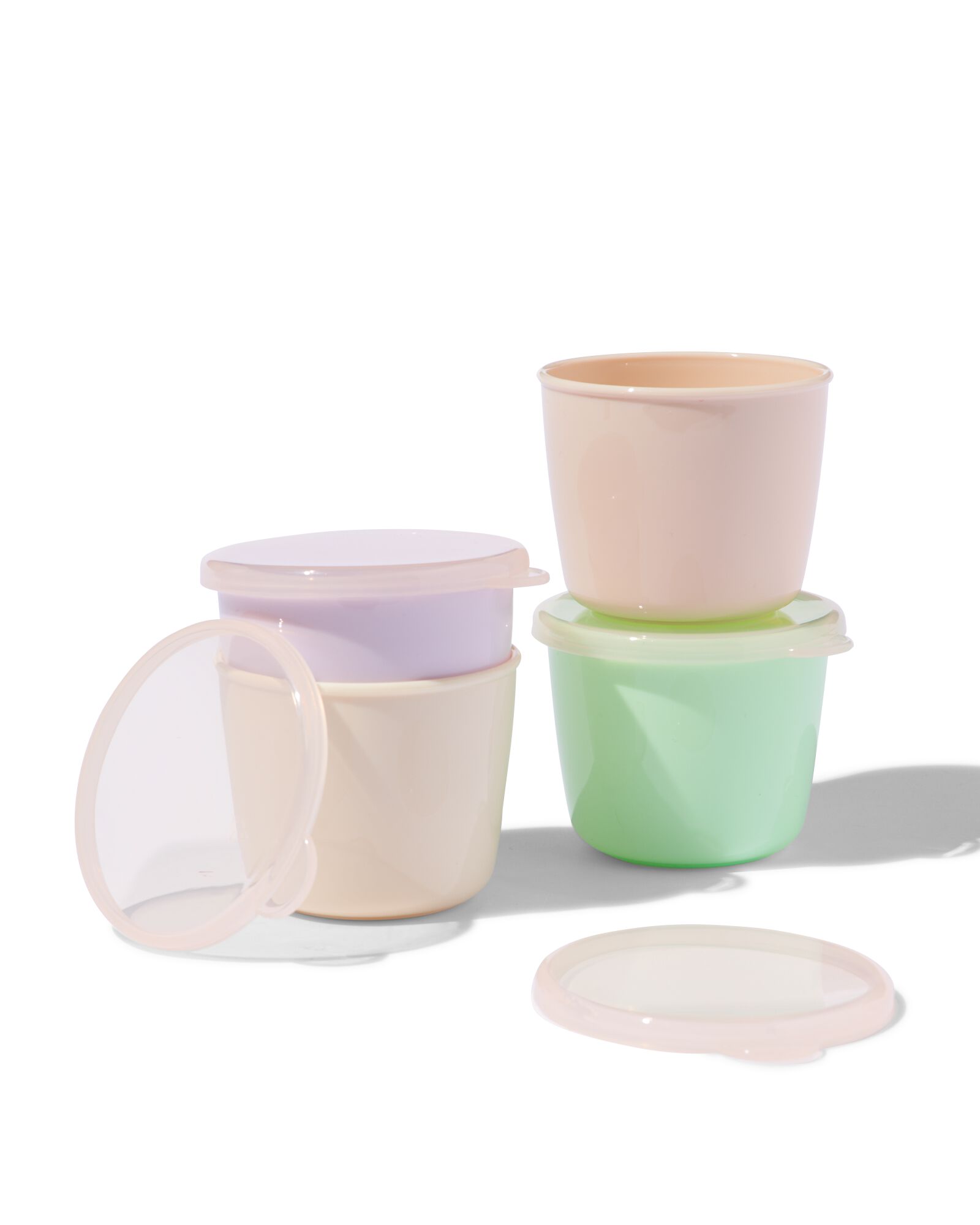 bocaux alimentaires avec couvercles 130 ml - 4 pi&egrave;ces - 33509930 - HEMA