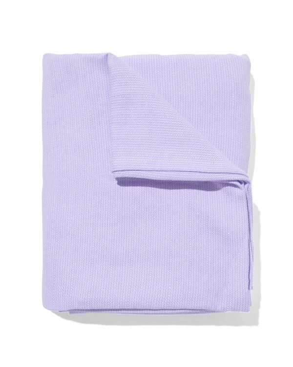 nappe coton 140x240 lilas - 5390041 - HEMA