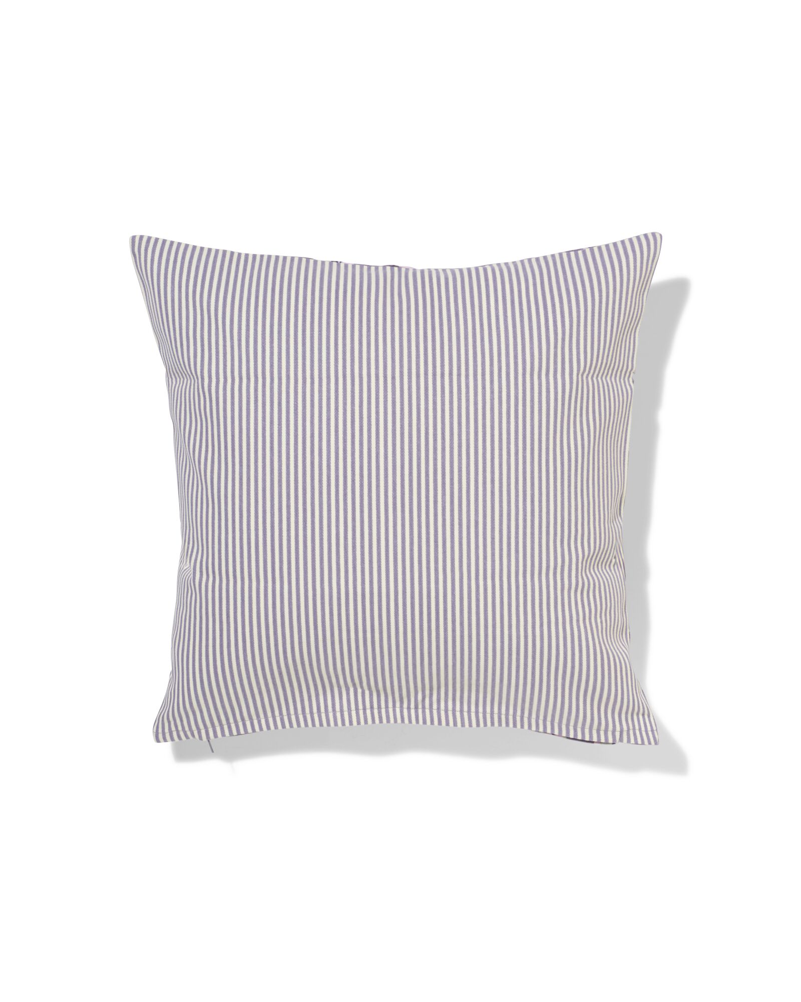 housse de coussin 40 x 40 cm coton fleurs violet - 7326003 - HEMA